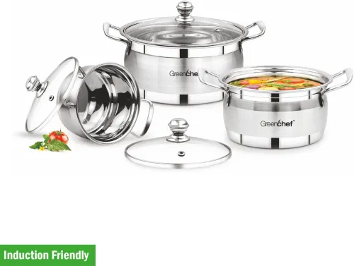 Image of 3-Piece Induction Bottom Cookware Set