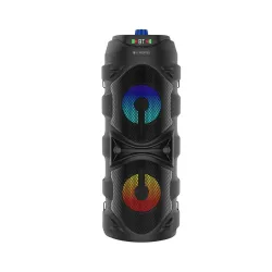 30W Bluetooth Speaker with RGB LED Lights, 1800mAh Battery, Deep Bass Sound