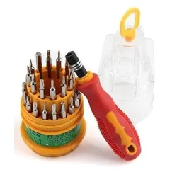 Durable 31 in 1 Steel Screwdriver Set With Magnetic Bits