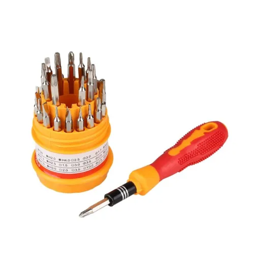 Image of Premium Stainless Steel 31-in-1 Magnetic Screwdriver Tool Kit Set