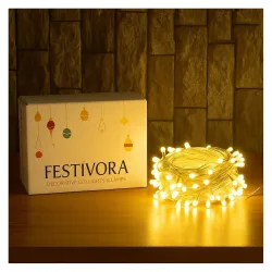 35 Feet 8mm Big Size LED Pixel String Lights
