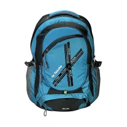 Da Tasche Cross Polyester 35 Ltr Sky Blue School Backpack