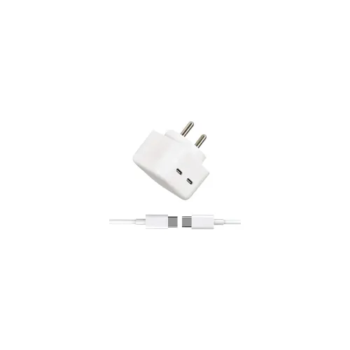 Image of 35W Dual PD GaN USB-C Fast Charger with Cable