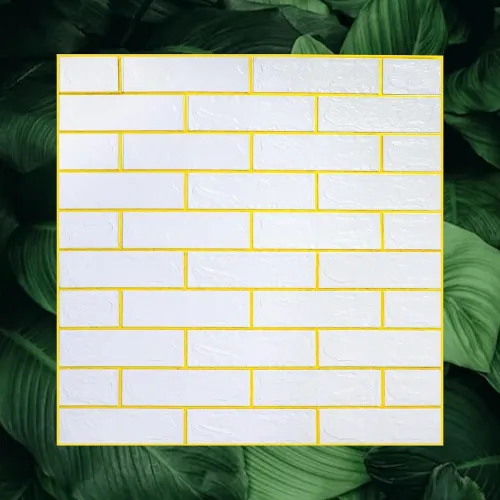 Image of 3D Brick Wallpaper - Self Adhesive PE Foam Brick Design Wall Stickers/DIY