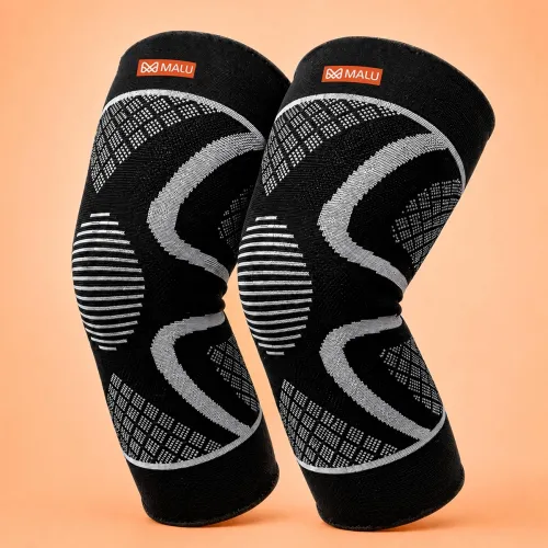 Image of 3D Knee Cap Support for Pain Relief – Compression Knee Sleeve for Gym