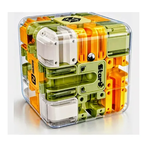 Image of 3D Maze Puzzle Cube Brain Teaser