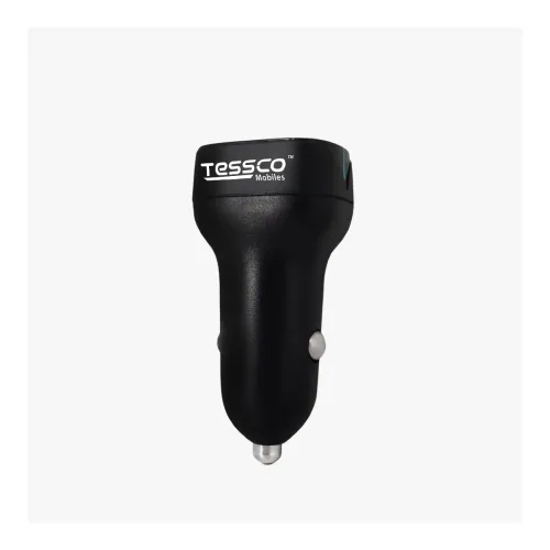 Image of 3idea Imagine Create Print Tessco Dc-261 Usb & Pd Car Charger For Android & Ios With (Three Usb) Car Charger, Black