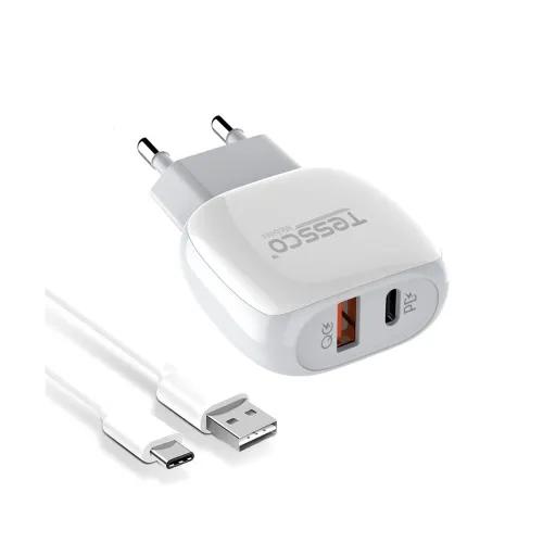 Image of 3idea Tessco BC-202 Multiple USB Charger with Type-C Cable