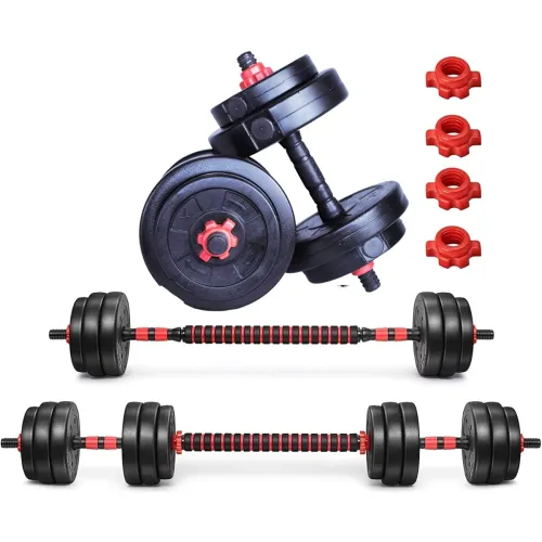 Image of 3-in-1 Adjustable Dumbbell Set 16kg