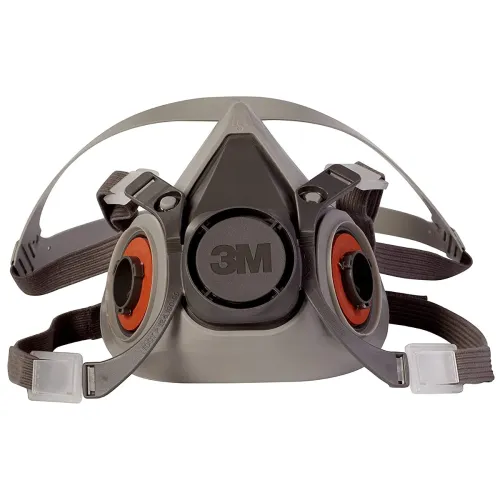 Image of 3M 6200 Half Facepiece Reusable Respirator Without Cartridges (Medium)
