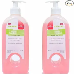 3M AVAGARD 500ML-CHG HANDRUB-PINK(PACK OF 2 PIECE)