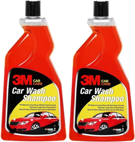 Image of 3M Care Shampoo Car Washing Liquid (2000 ml)