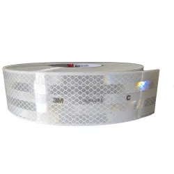 3M High Intensity Prismatic Grade Conspicuity Reflective Tape, 2 Inch X 5 Ft