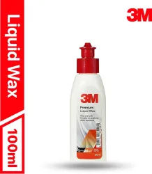 3M Liquid Car Polish for Leather, Dashboard, Metal Parts, Headlight, Exterior, Tyres (100 ml)