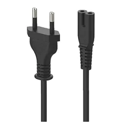 4 Feet 2-Pin Universal Replacement AC Power Cord Cable