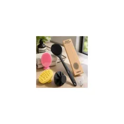 4-in-1 Silicone Bath Brush Set