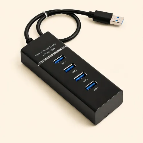 Image of 4-in-1 USB C USB A Multiport Hub 5Gbps Adapter