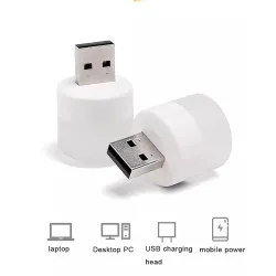 4 Pcs Mini USB LED Night Light, Portable Plug-in USB Lamp
