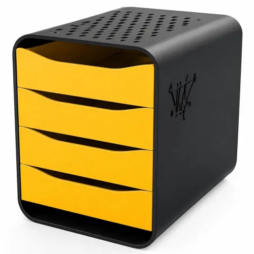 Image of 4 Tray Storage Box for 2.5” HDD / SSD Stacker Enclosure