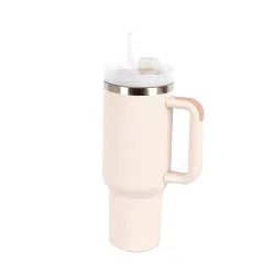40 OZ Tumbler with Handle and Straw H2.0 FlowState Stainless Steel Vacuum Insulated Tumbler