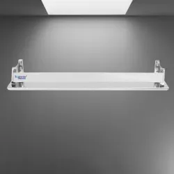 4001 Heavy Stainless Steel Nickel, Chrome Bathroom Shelf Accessories - 1 Piece