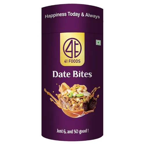 Image of 41 Foods Premium Classic Date Bites | Dates Burfi | 200g