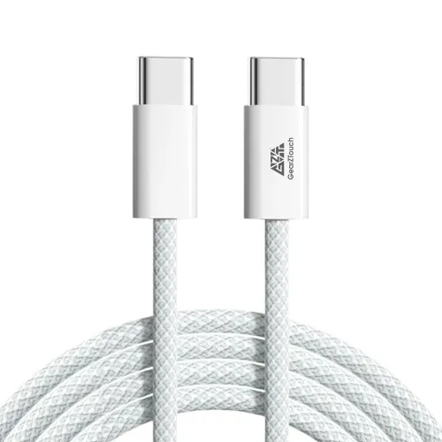 Image of 45W C to C Fast Charging Braided Cable | PD Quick Charge Support