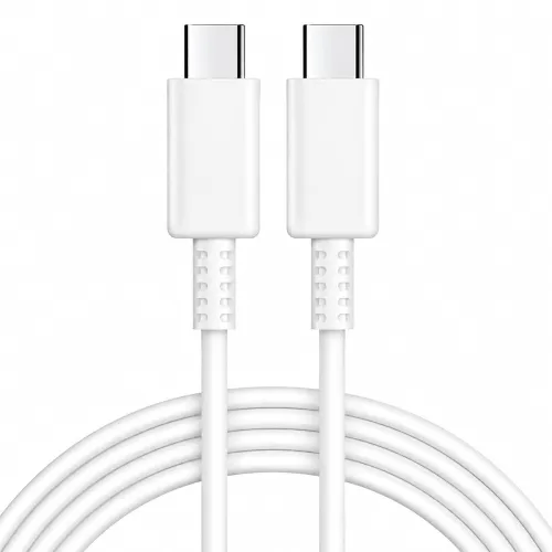 Image of 45W Type C to Type C Cable 1 Meter compatible with Samsung Galaxy S25 Ultra, 