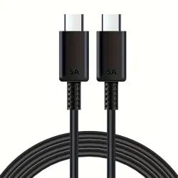 45W USB Type C to C Fast Charging Cable Compatible with Samsung