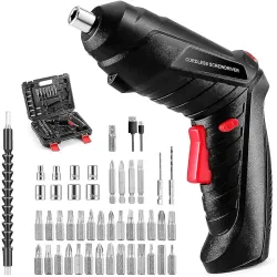 47 in 1 Cordless Electric Screwdriver Drill Machine Kit