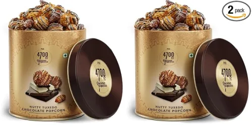 Image of 4700BC Nutty Tuxedo Chocolate Popcorn 150g Pack of 2