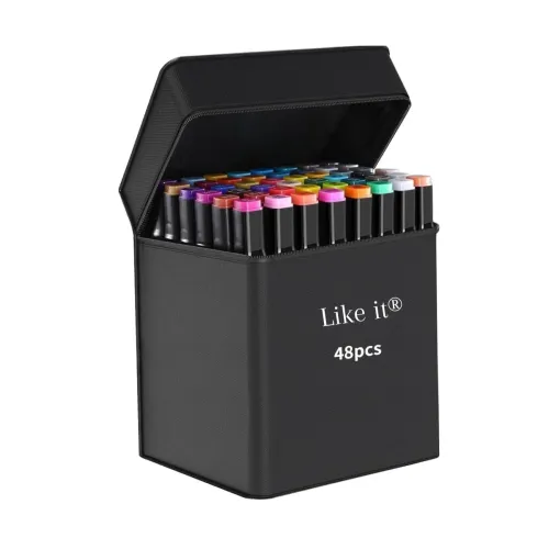 Image of 48 Color Dual Tip Art Markers