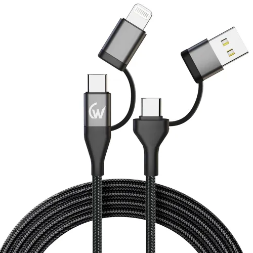 Image of 4 in 1 Type-C and Lightning Cable, 1.2M