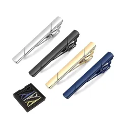 4pcs Men’s Tie Clips