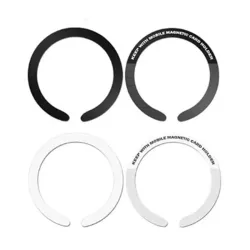 4pcs Metal Phone Ring Holder with Plate