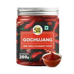5:15PM Gochujang Korean Paste 200g | Gojuchang Paste Korean Sauce & Hot Chilli Flavour| Sweet, Savory & Spicy Sauce for Cooking & Marinades
