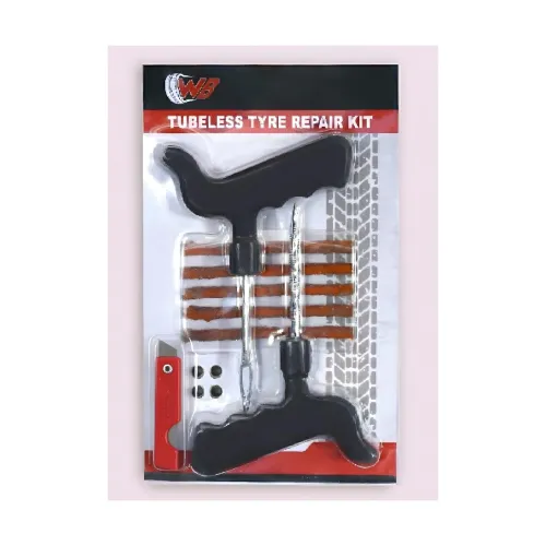 Image of 5-in-1 Tubeless Tyre Puncture Repair Kit for Car & Bike 