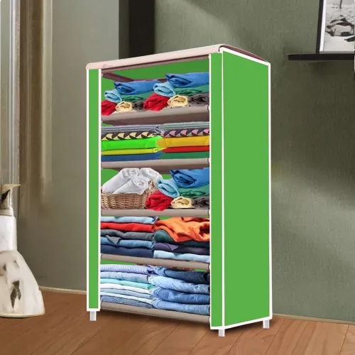 Image of 5 Layer PVC Collapsible Wardrobe