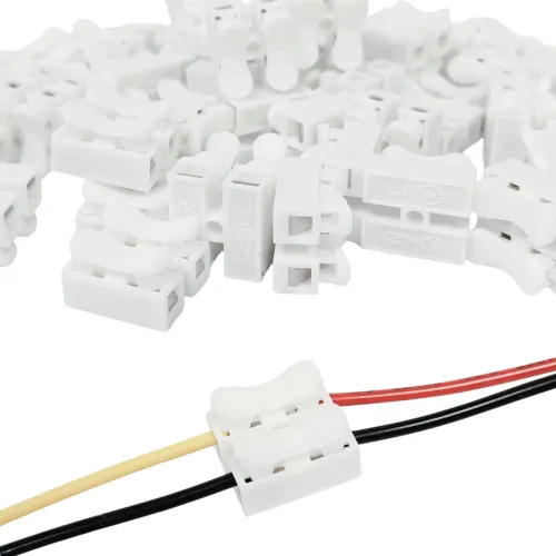 Image of 50Pcs CH2 Premium Spring Wire Connectors