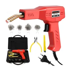 50W Plastic Welding Repair Kit With Hot Stapler Gun 200 Staples