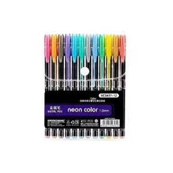 53 Arts Neon Pens For Drawing Sketching Designing Art Craft School (Metallic Neon Colour Set)|Fine