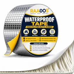 5cm Waterproof Tape For Roof Leakage Heavy Aluminium Foil Duty Butyl Tape