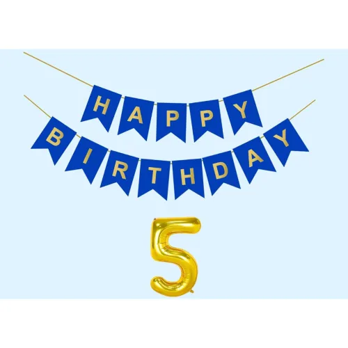 Image of 5th Happy Birthday Decoration Kit 