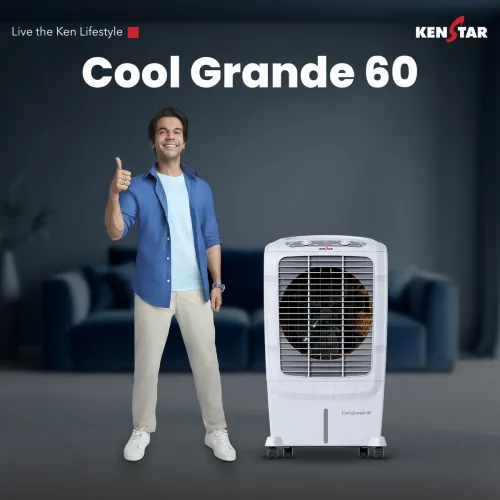 Image of 60 L Desert Air Cooler (Grey, COOL GRANDE HC 60)