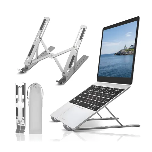 Image of 6 Angles Adjustable Aluminum Laptop Stand