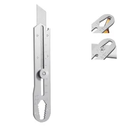 6-in-1 Utility Cutter Knife with Wrench & Precision Tool