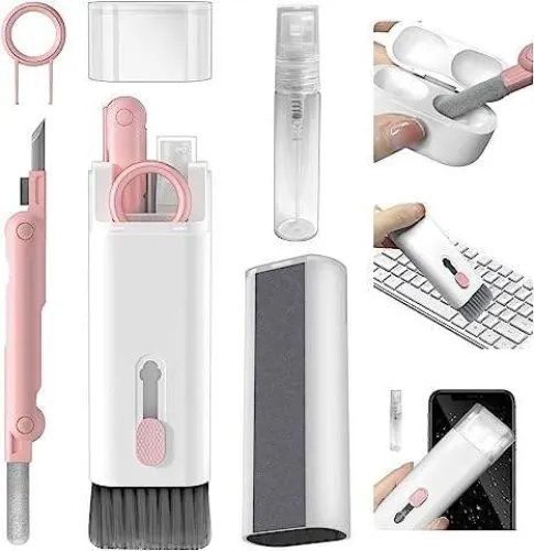 Image of 7-in-1 Keyboard Cleaning Kit with Brush & Cleaner