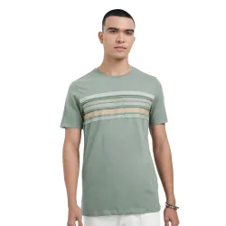 7 Alt by Pantaloons Mens Slim Fit T-Shirt