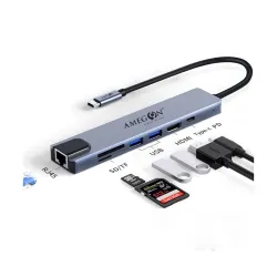 7-in-1 USB Type-C Hub Multiport Adapter