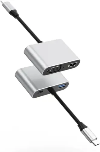 Image of 8-in-1 USB C Hub 4K HDMI 100W PD Adapter Docking